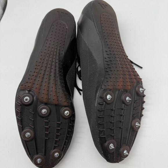 Adidas Sprintstar Running Track Shoes‎ Mens Size 12 Black Silver Sneakers